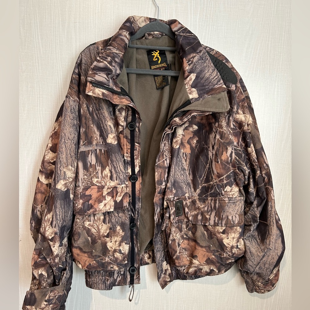 Camouflage browning jacket
